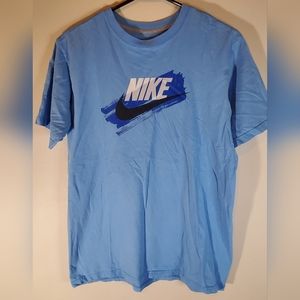 Nike blue t shirt